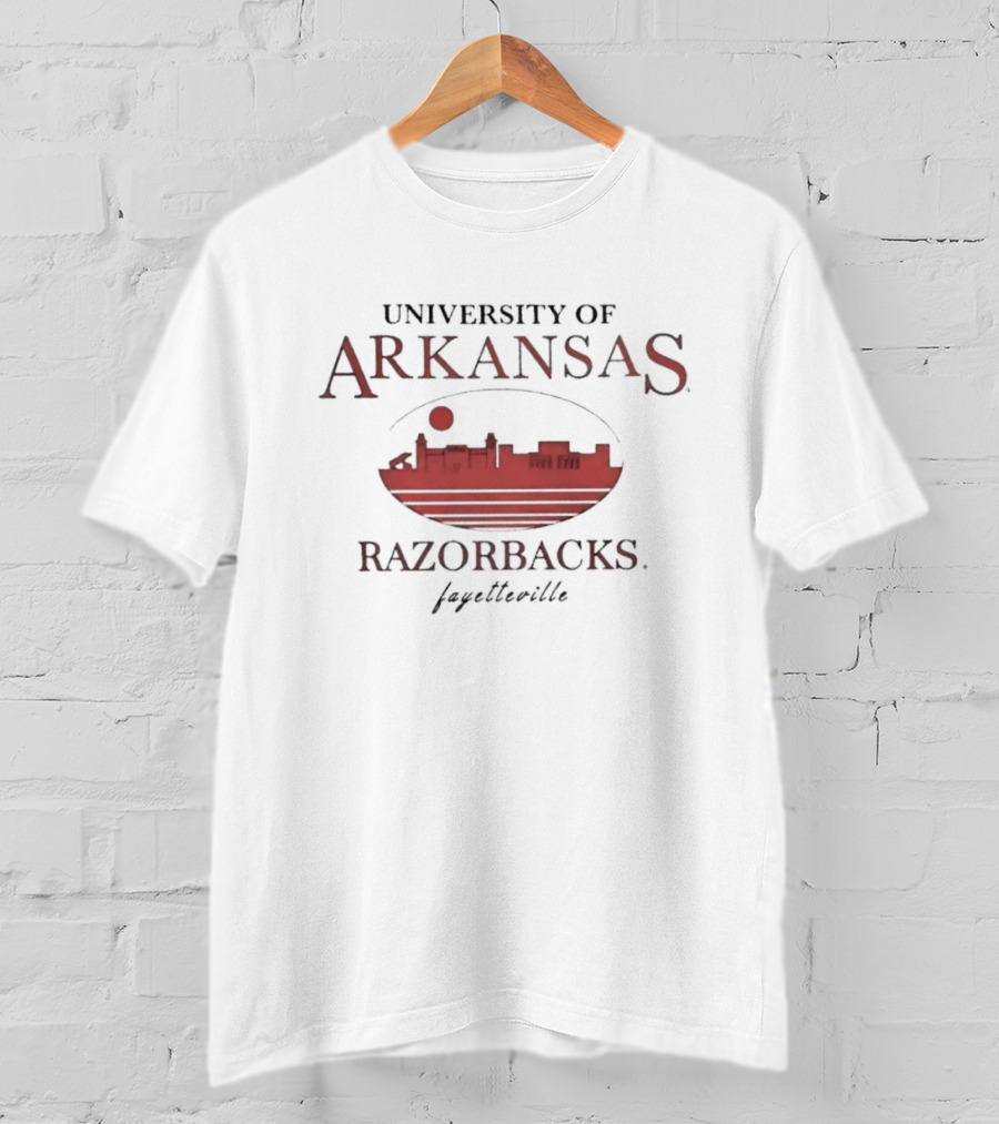 University Of Arkansas Razorbacks Fayetteville Sustainable Renew T-Shirt
