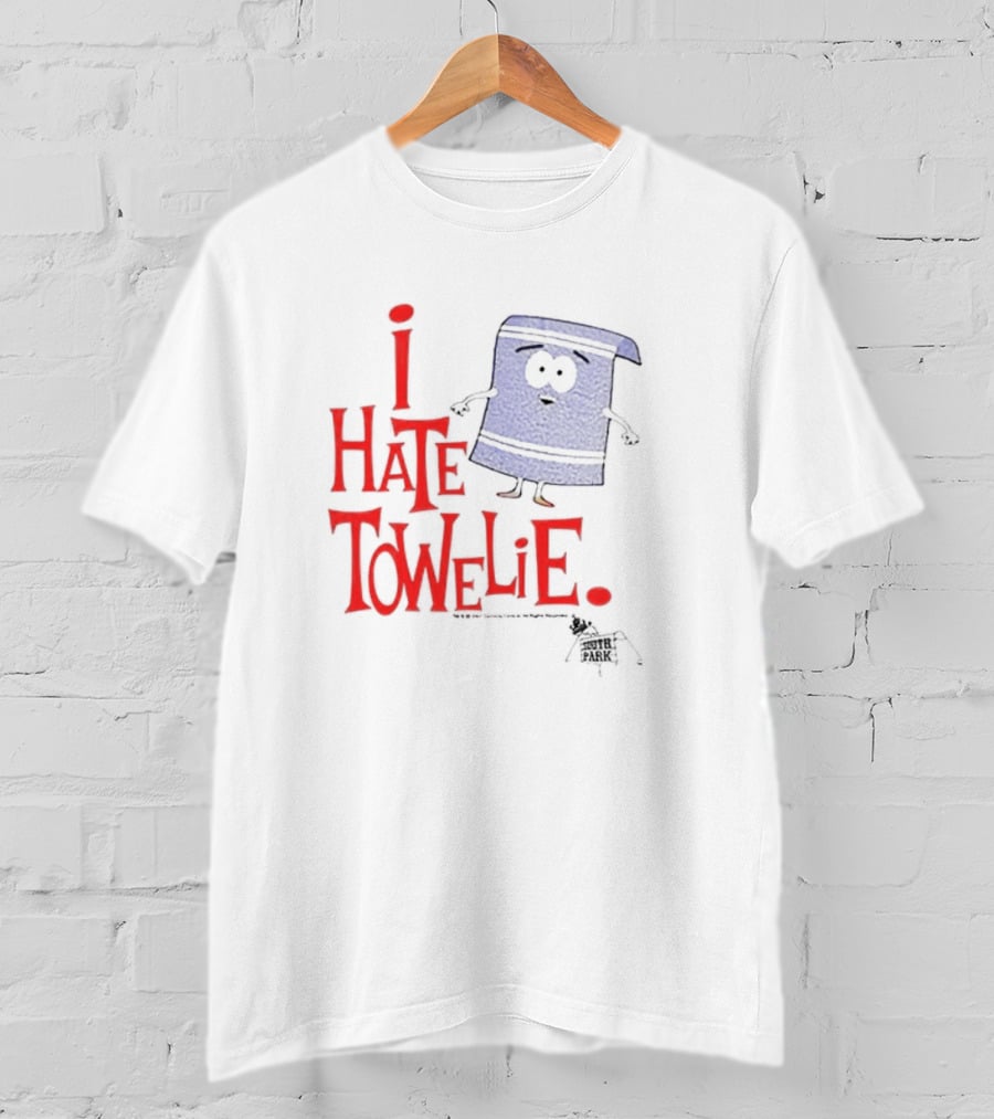 I Hate Towelie South Park Character Reference T-Shirt
