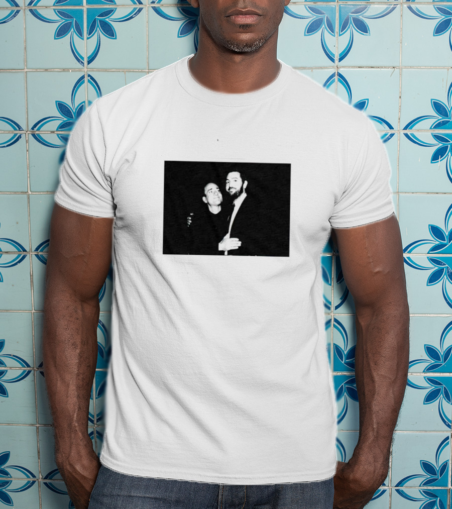 The Disgusting Brothers Rummage To Fruition Black And White Embrace T-Shirt