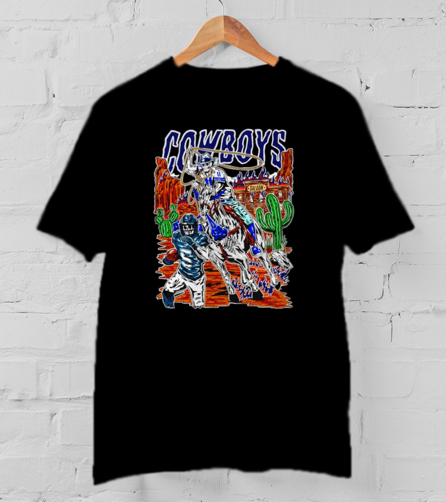 Dallas Cowboys Western Showdown Warren Lotas T-Shirt