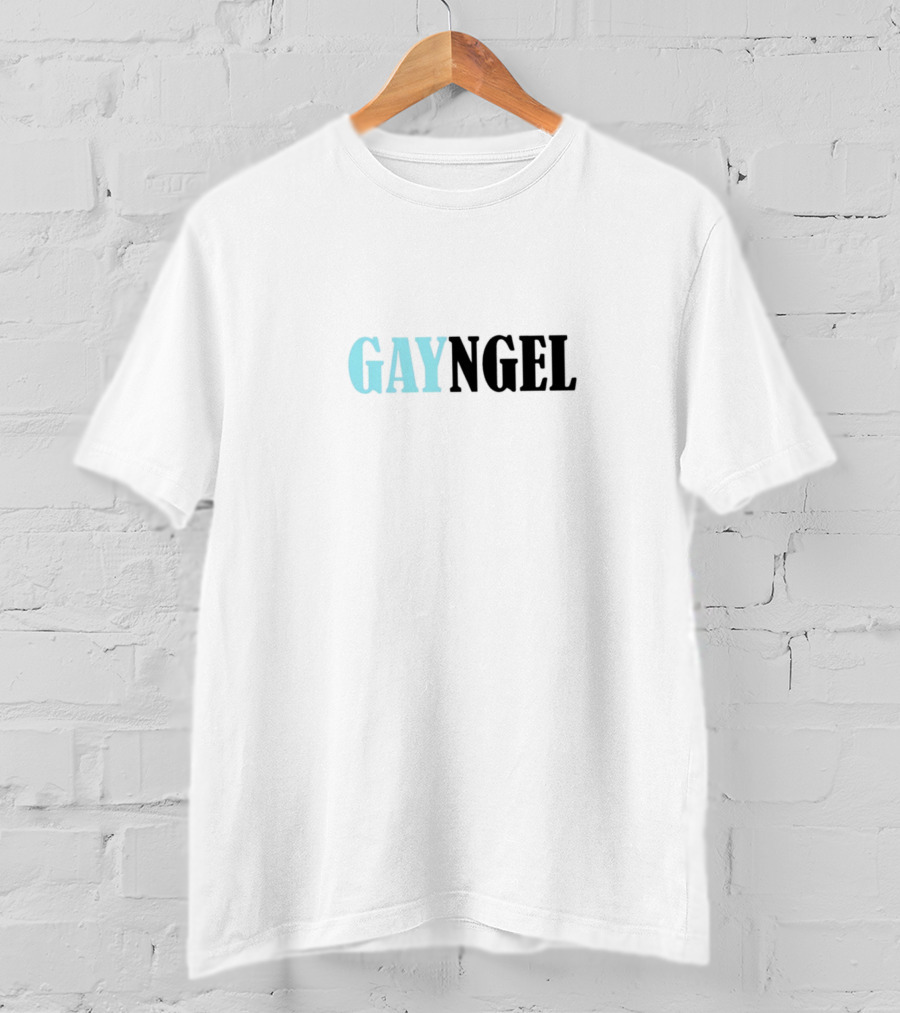 Soldier Boy Gayngel Angel Themed T-Shirt
