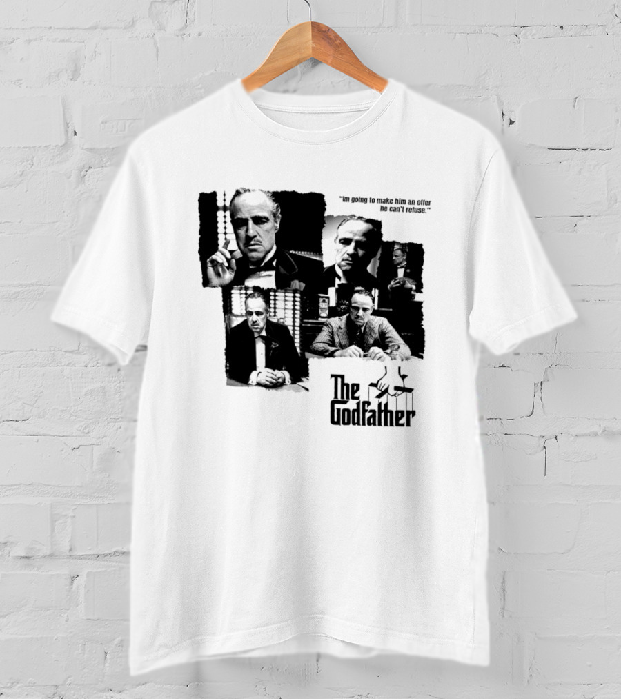 The Godfather I'm Going To Make Him An Offer He Can't Refuse Iconic Film T-Shirt