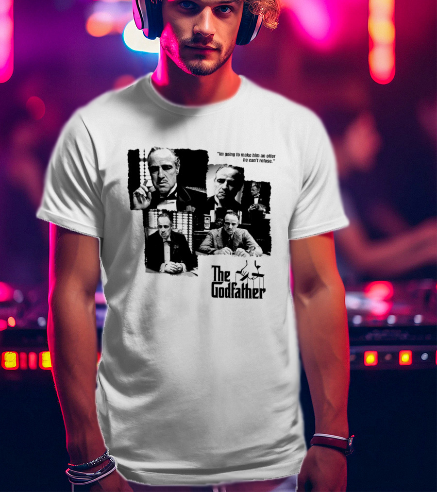 The Godfather I'm Going To Make Him An Offer He Can't Refuse Iconic Film T-Shirt
