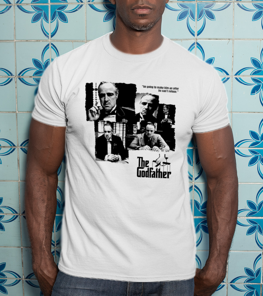 The Godfather I'm Going To Make Him An Offer He Can't Refuse Iconic Film T-Shirt