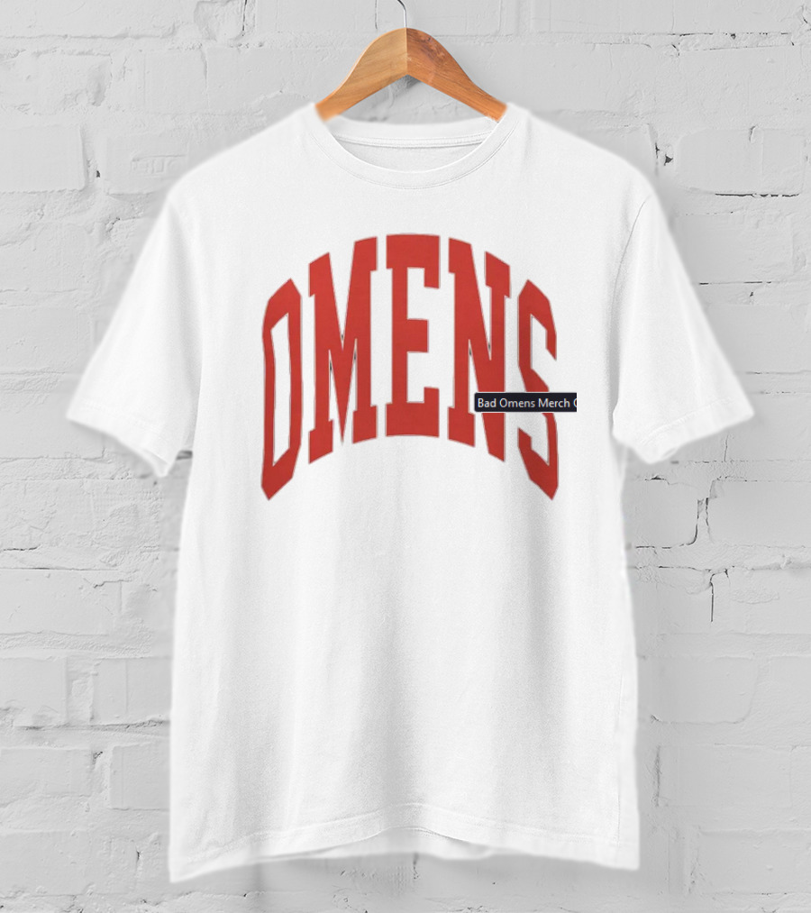 Bad Omens Merch Varsity Omens T-Shirt