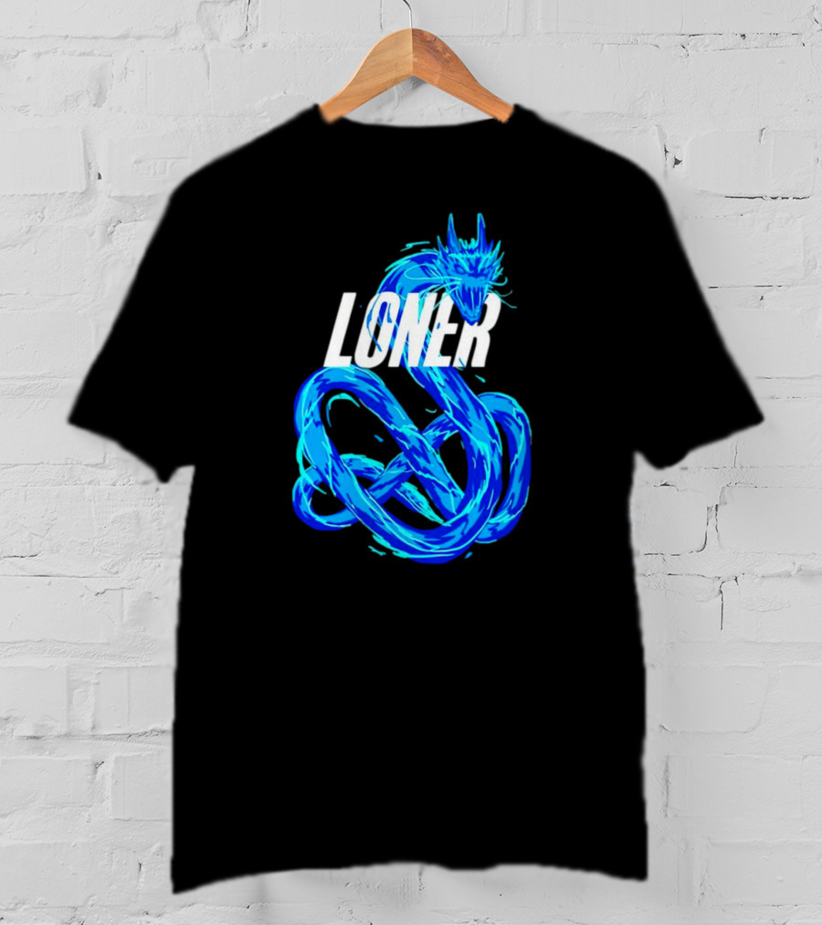 Loner Blue Dragon T-Shirt