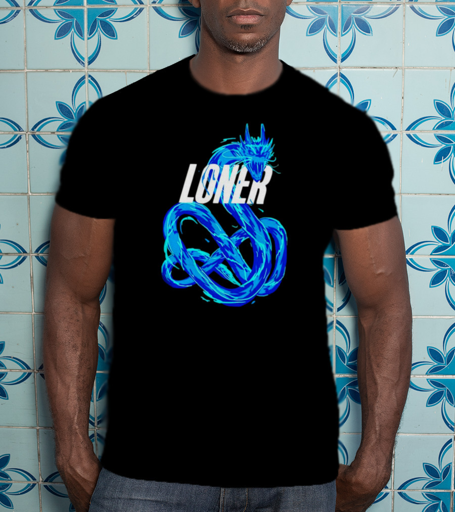 Loner Blue Dragon T-Shirt