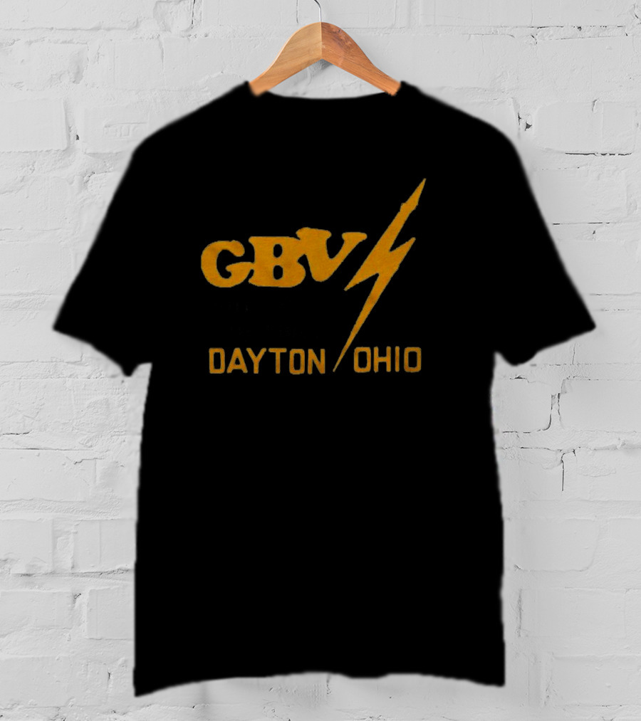 GBV Guided By Voices Lightning Bolt Dayton Ohio T-Shirt