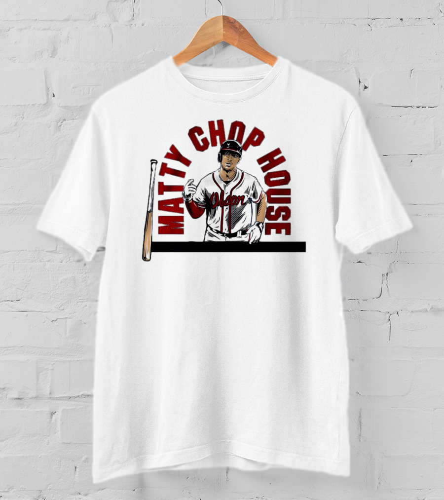 Matty Chop House Matt Olson Baseball T-Shirt