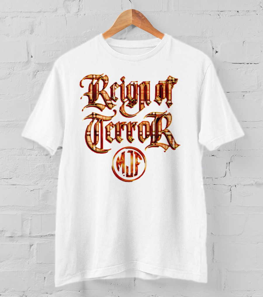 MJF Reign Of Terror Plaid Gothic T-Shirt