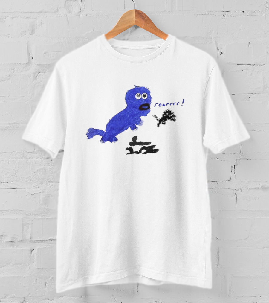 Sam Laporta Roarrrr Detroit Lions T-Shirt