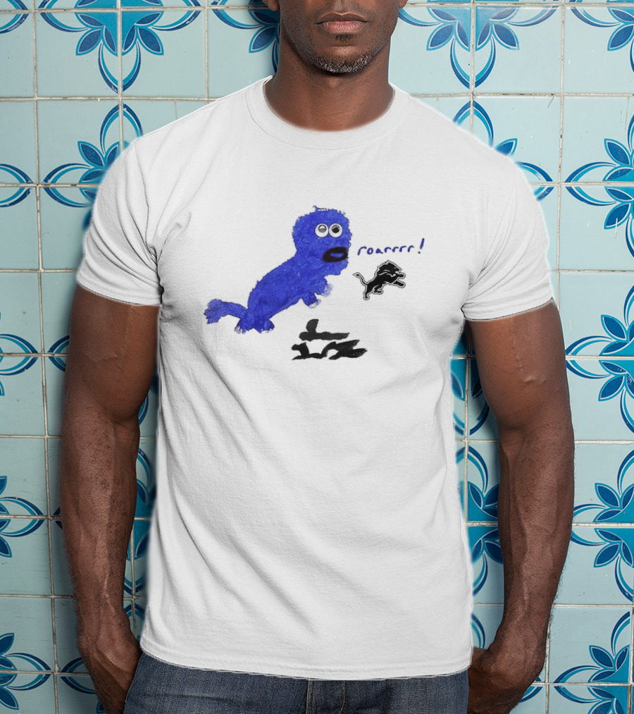 Sam Laporta Roarrrr Detroit Lions T-Shirt
