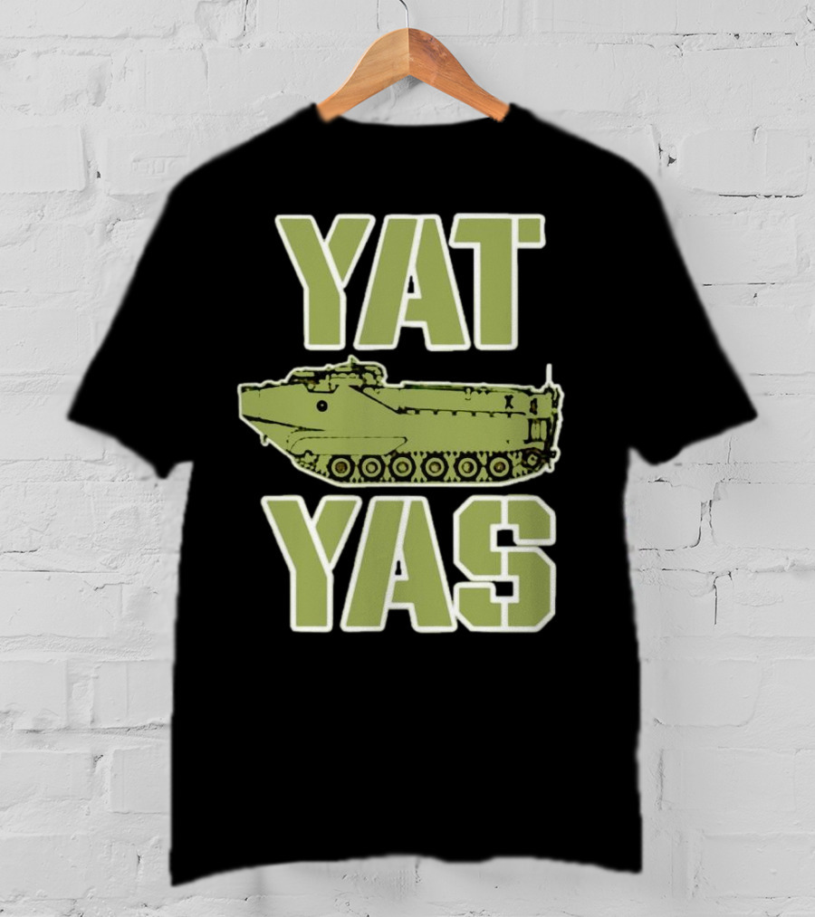YAT YAS Amphibious Assault Vehicle Text T-Shirt