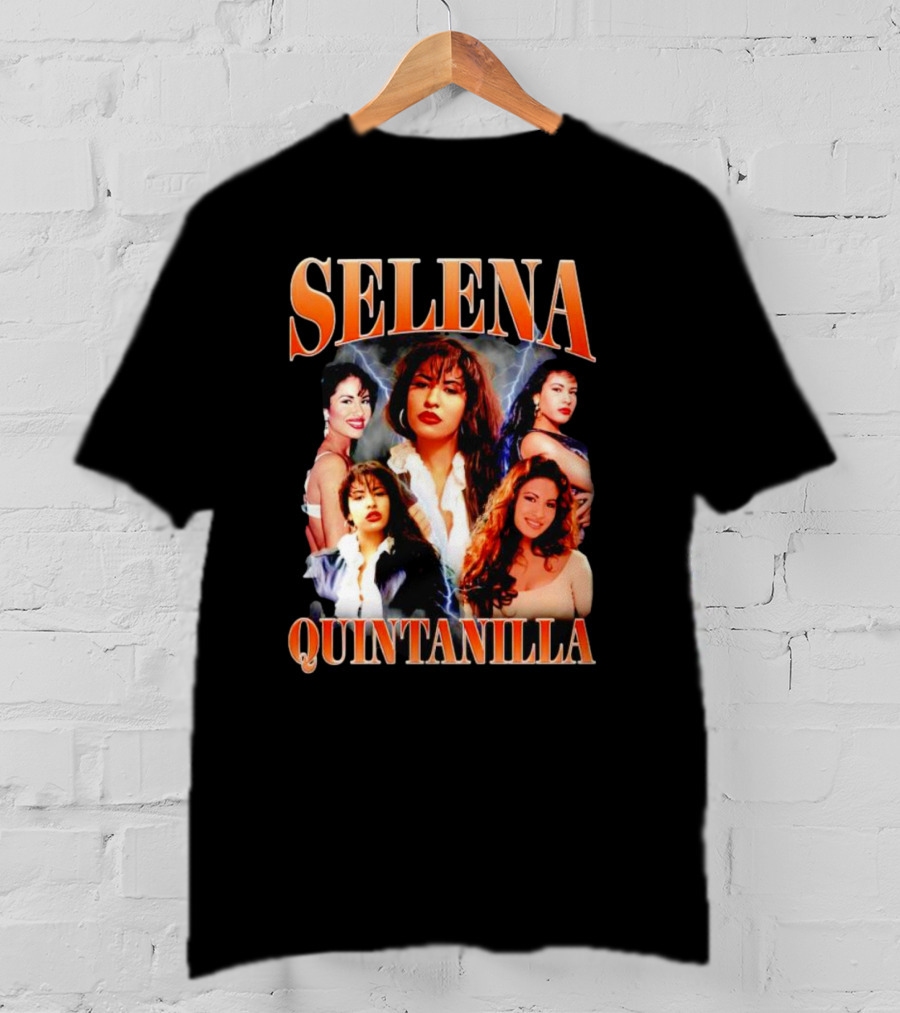 Selena Quintanilla Vintage Iconic Collage T-Shirt