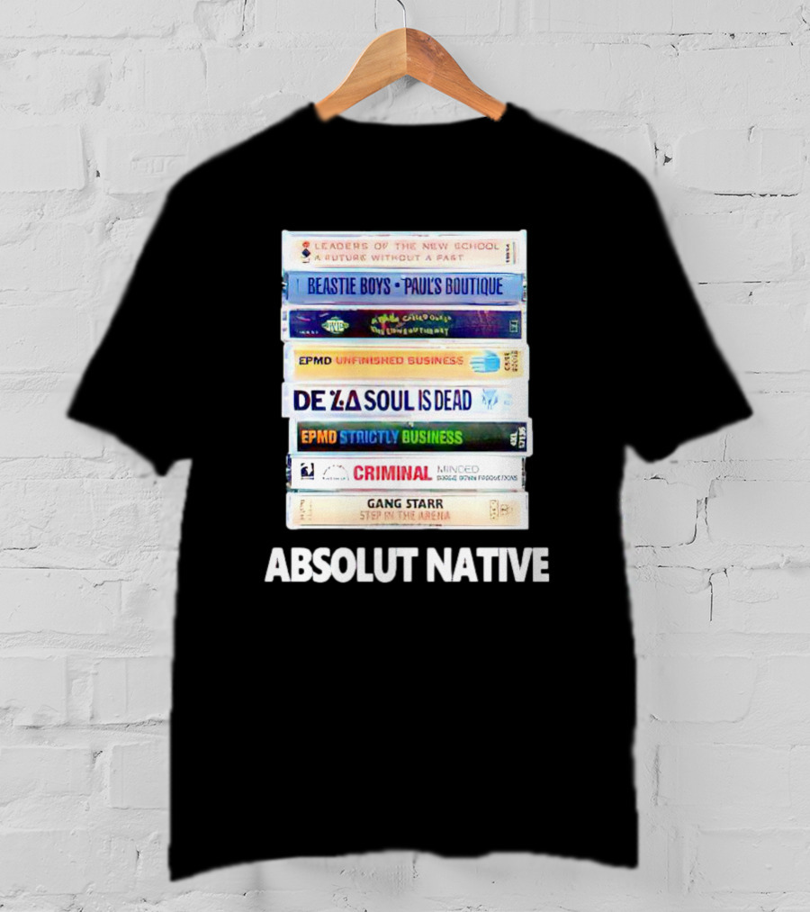 Leaders Of The New School Beastie Boys De La Soul Gang Starr Absolut Native T-Shirt