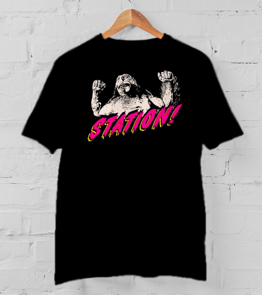 Station Bill And Ted's Bogus Journey Retro Monster T-Shirt
