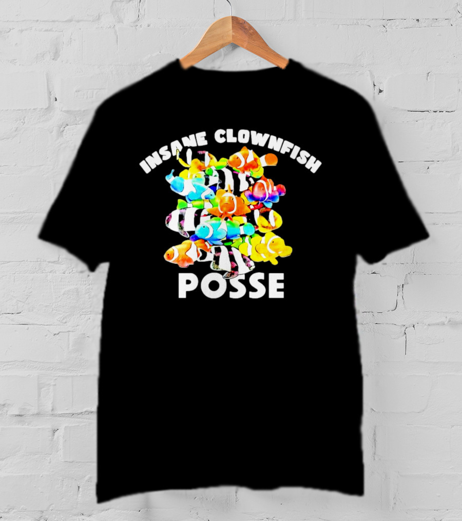 Insane Clownfish Posse Colorful Group T-Shirt