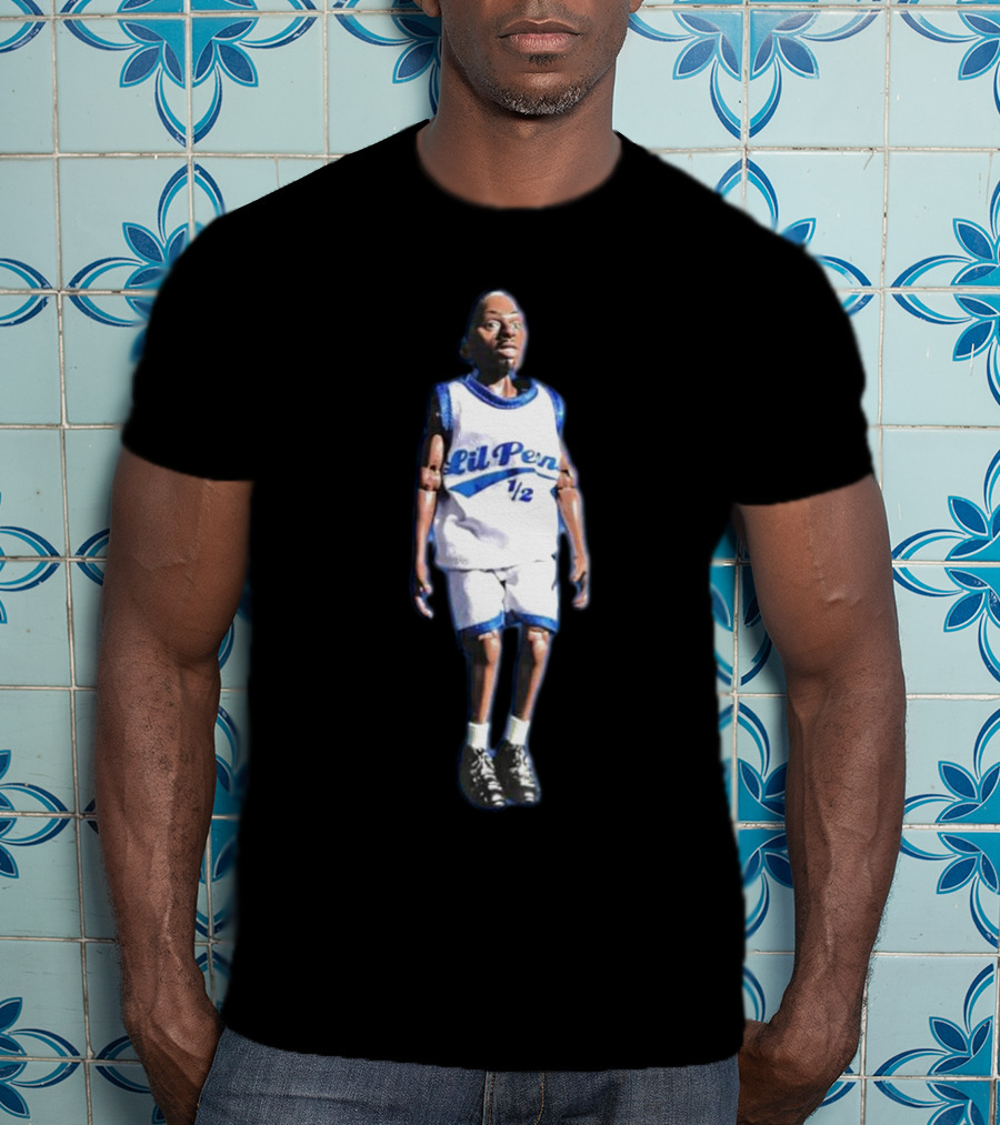 Lil’ Penny 1/2 Basketball Figurine T-Shirt