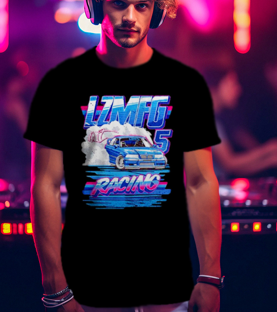 LZMFG R34 Racing 5 Car Drift T-Shirt