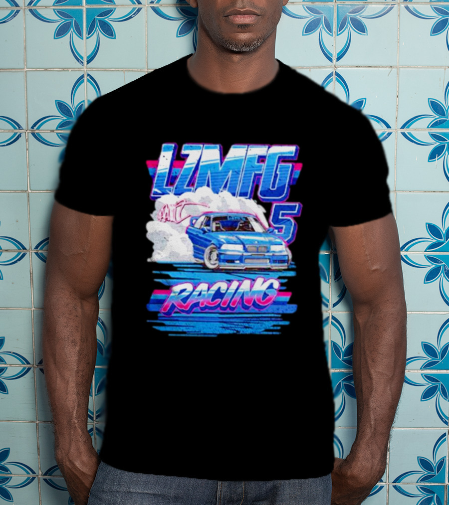 LZMFG R34 Racing 5 Car Drift T-Shirt