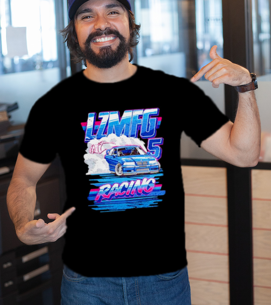 LZMFG R34 Racing 5 Car Drift T-Shirt
