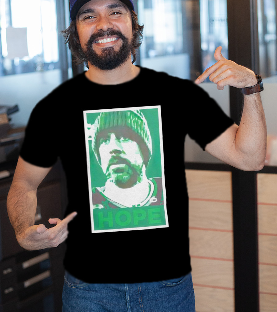 New York Jets Aaron Rodgers Hope Fan T-Shirt