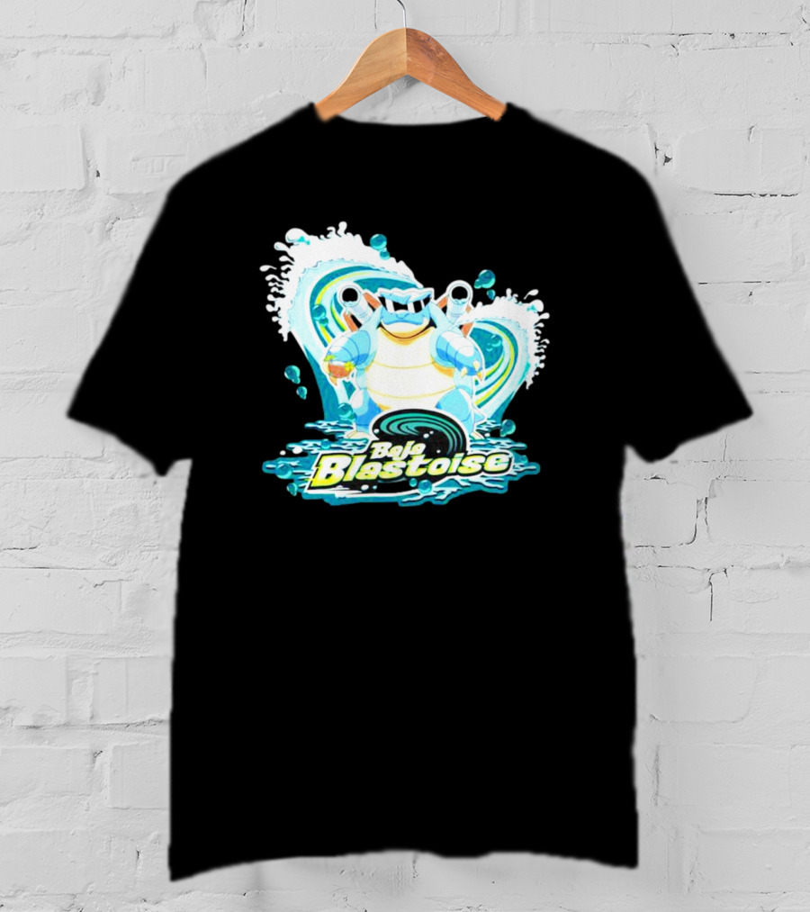 Baja Blastoise Splashing Surf Adventure T-Shirt