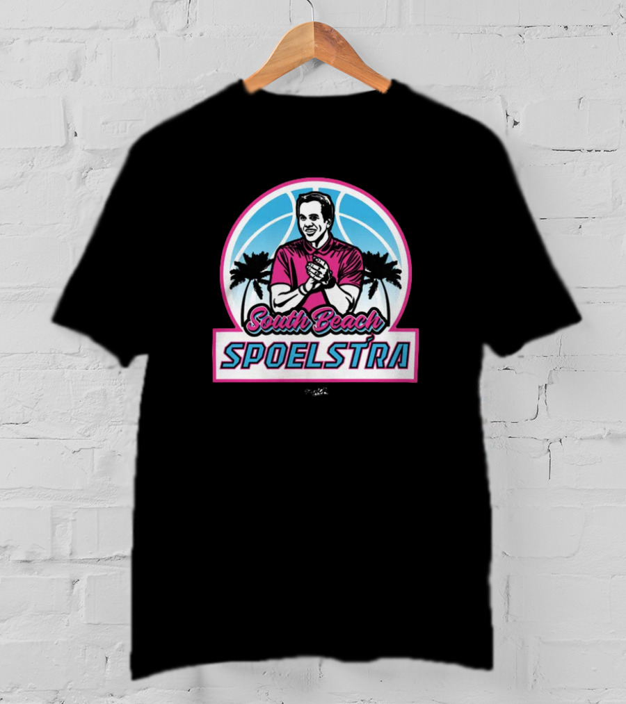 South Beach Spoelstra Miami Basketball Smack T-Shirt