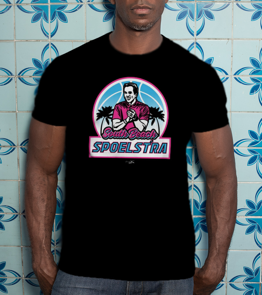 South Beach Spoelstra Miami Basketball Smack T-Shirt