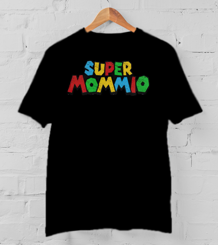 Super Mommio Colorful Gaming T-Shirt