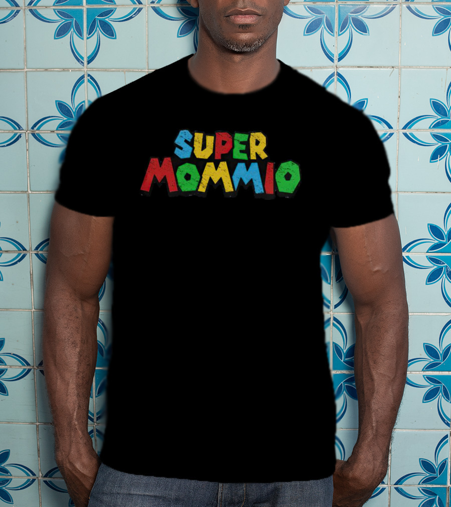 Super Mommio Colorful Gaming T-Shirt