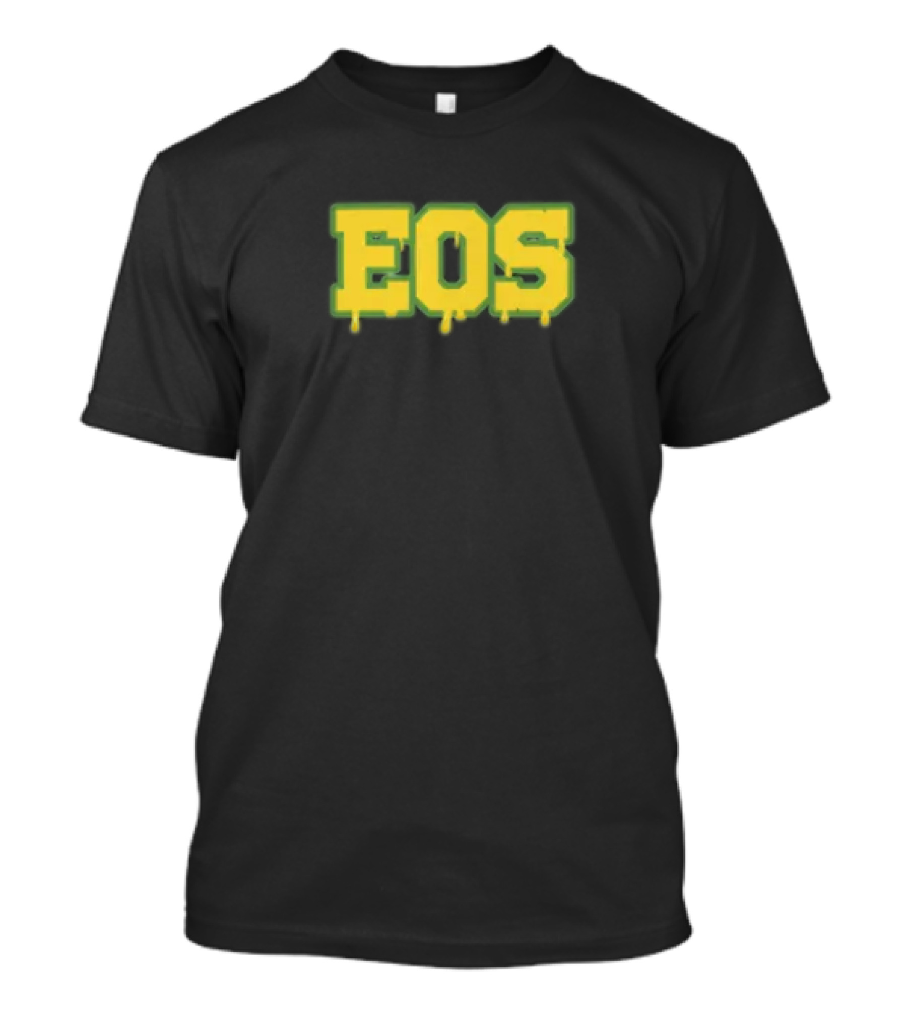 Yah3 Vaultroom Eos Dripping Neon Text T-Shirt