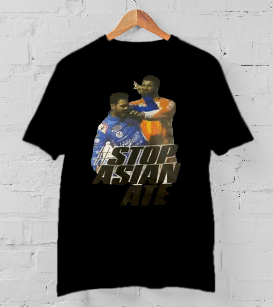 Kyle Larson Bubba Wallace Las Vegas #StopAsianHate T-Shirt