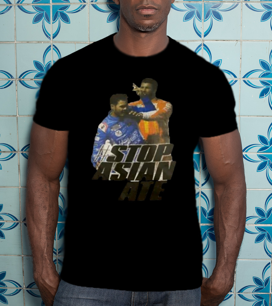 Kyle Larson Bubba Wallace Las Vegas #StopAsianHate T-Shirt
