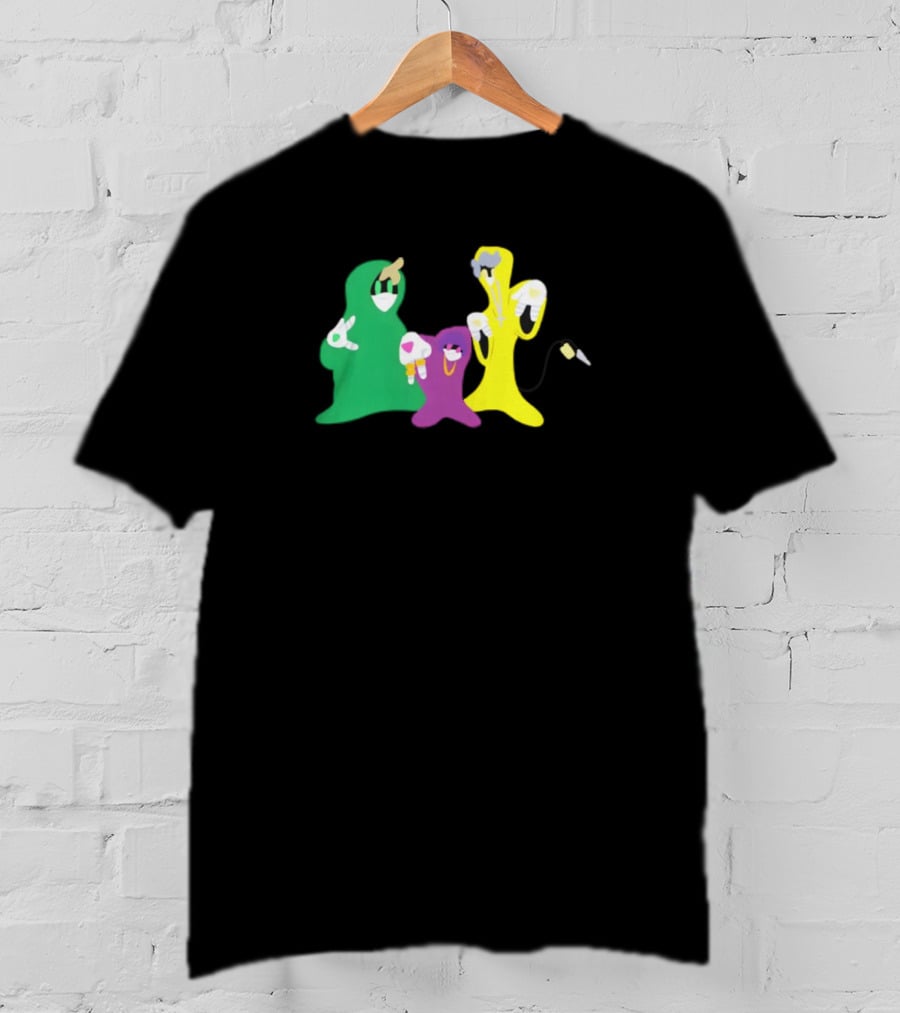 Shadow Wizard Money Gang Colorful Ghosts With Microphones And Spells T-Shirt