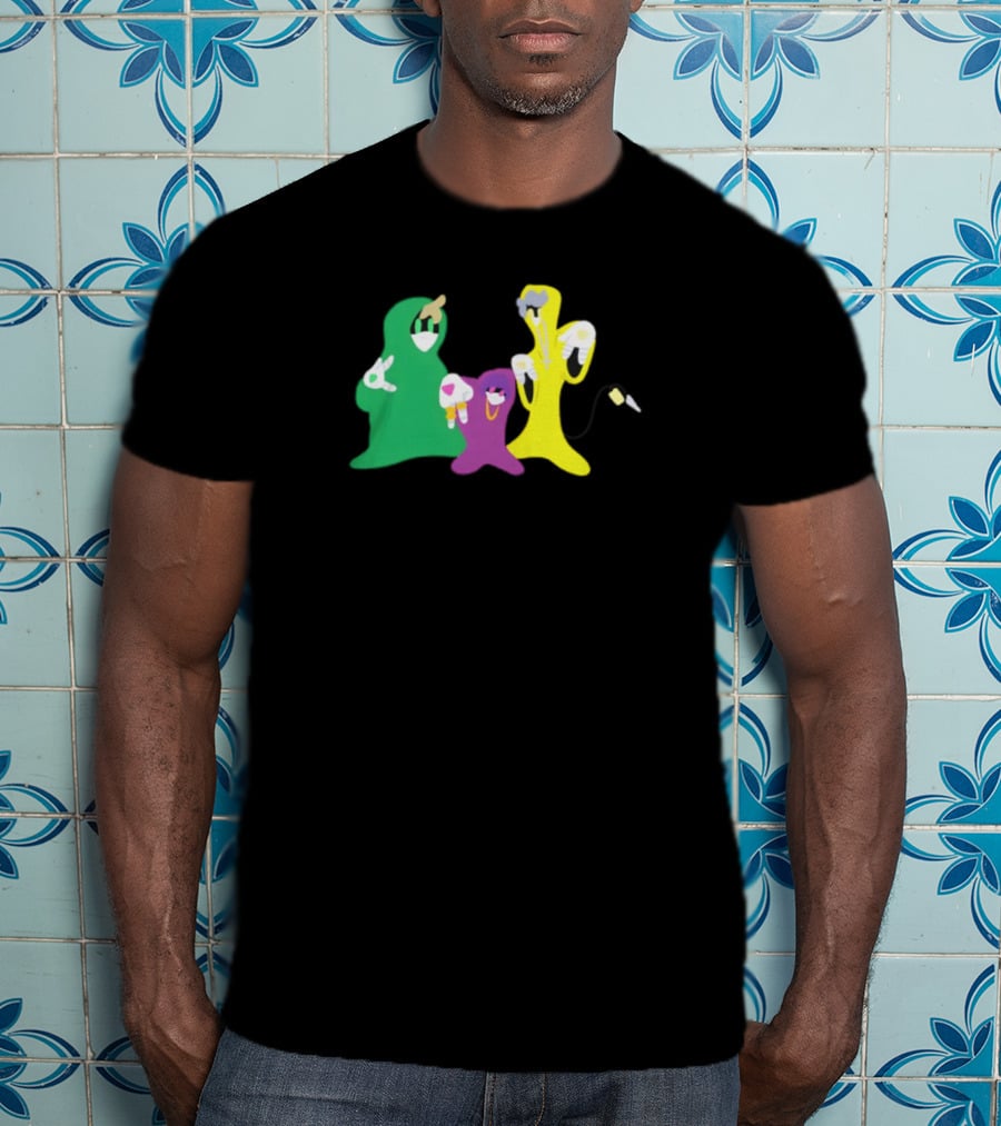 Shadow Wizard Money Gang Colorful Ghosts With Microphones And Spells T-Shirt