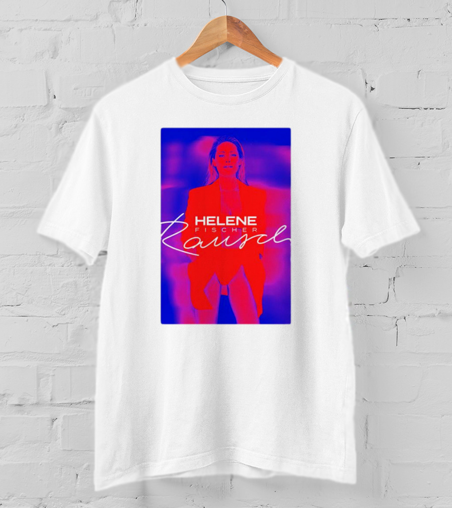 Helene Fischer Rausch Neon Style Bold Visuals T-Shirt