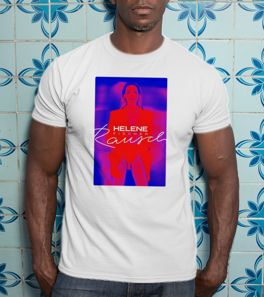Helene Fischer Rausch Neon Style Bold Visuals T-Shirt