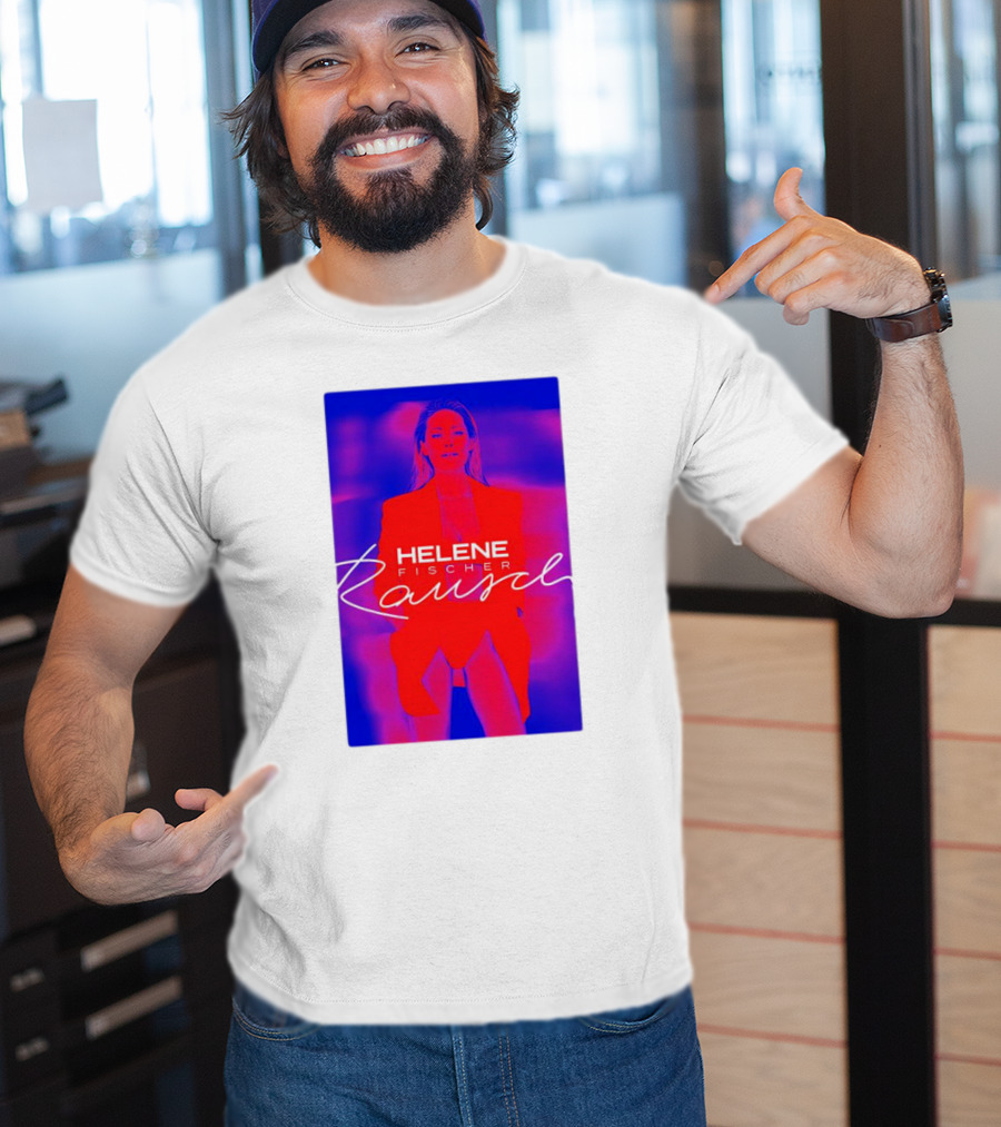 Helene Fischer Rausch Neon Style Bold Visuals T-Shirt