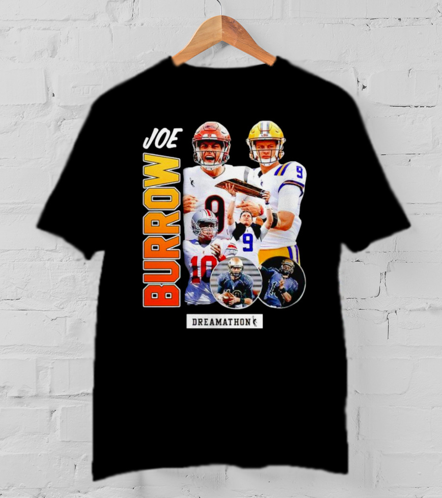 Joe Burrow Dreamathon Football Legacy T-Shirt