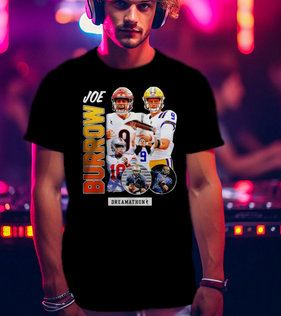 Joe Burrow Dreamathon Football Legacy T-Shirt