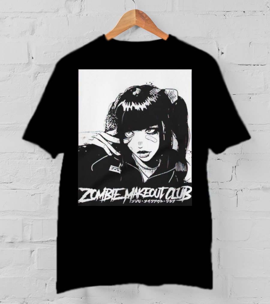 ZOMBIE MAKEOUT CLUB Japanese Style Manga T-Shirt