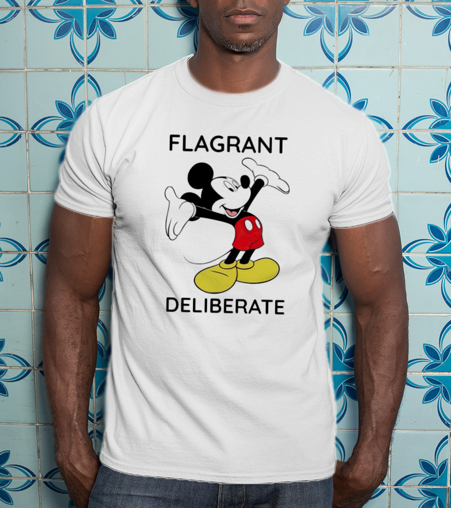 Flagrant Deliberate Mickey Mouse T-Shirt