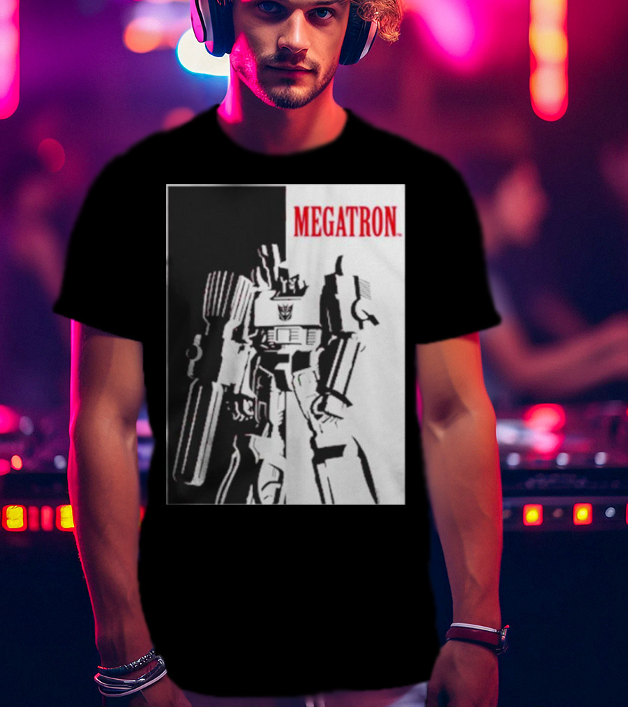Megatron Transformers Scarface T-Shirt