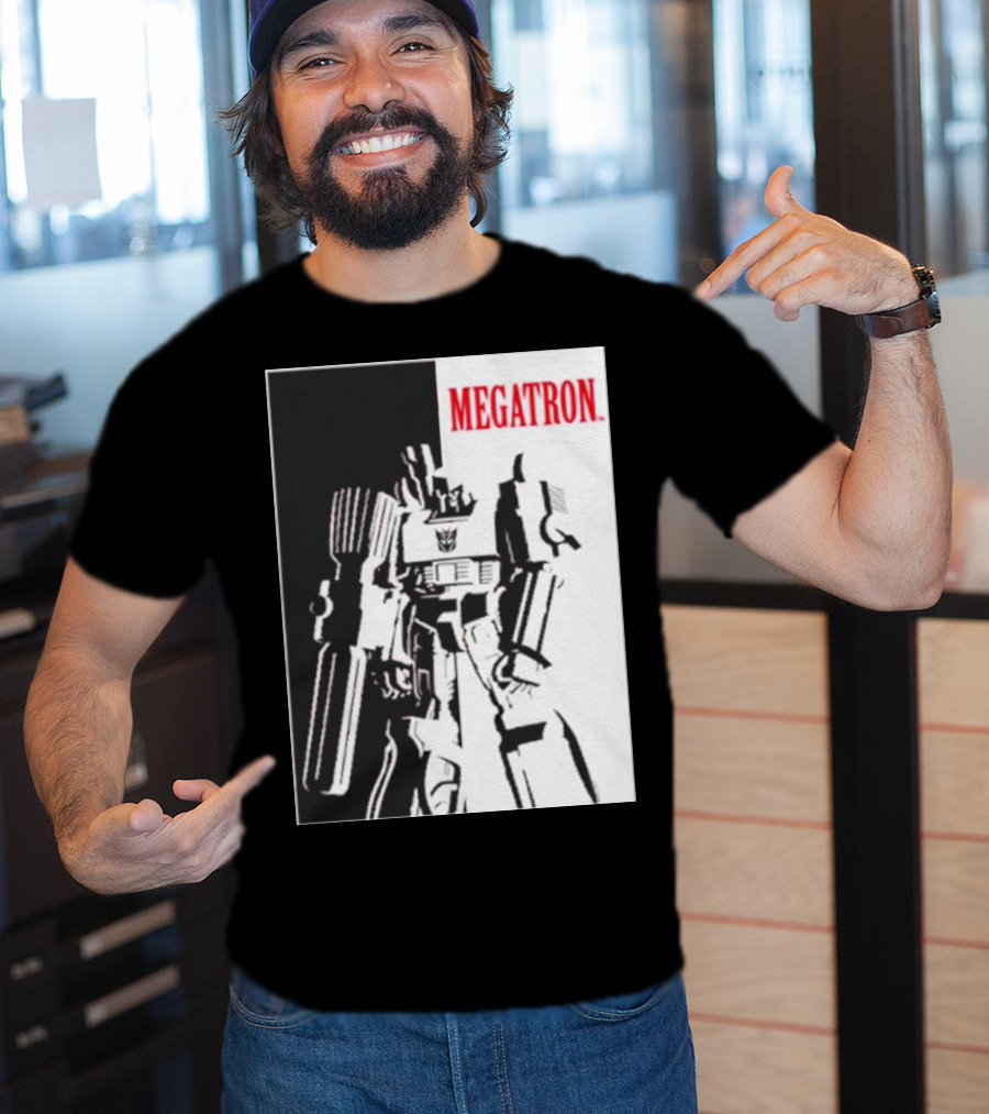 Megatron Transformers Scarface T-Shirt