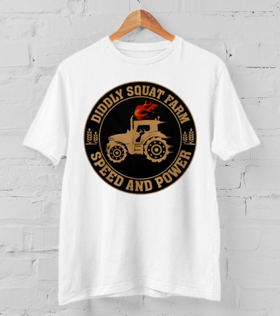 Diddly Squat Farm Tractor Speed And Power T-Shirt