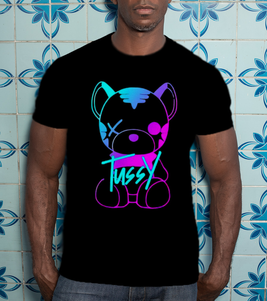 Tussy Neon Timber Tiger Games T-Shirt