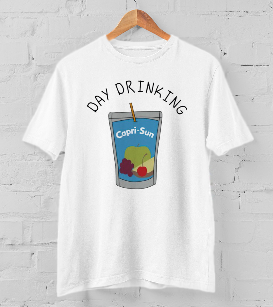 Capri-Sun Day Drinking Funny Fruit Pouch T-Shirt