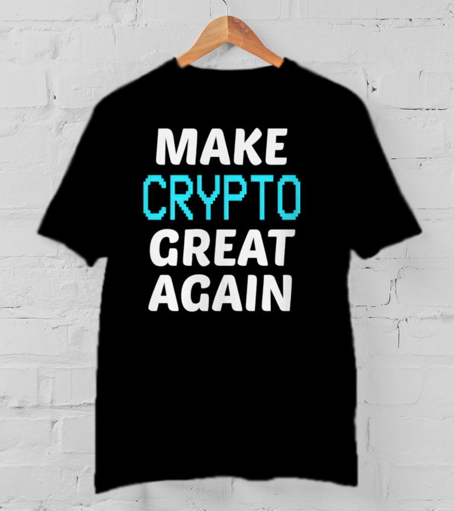 MAKE CRYPTO GREAT AGAIN Retro Pixel T-Shirt