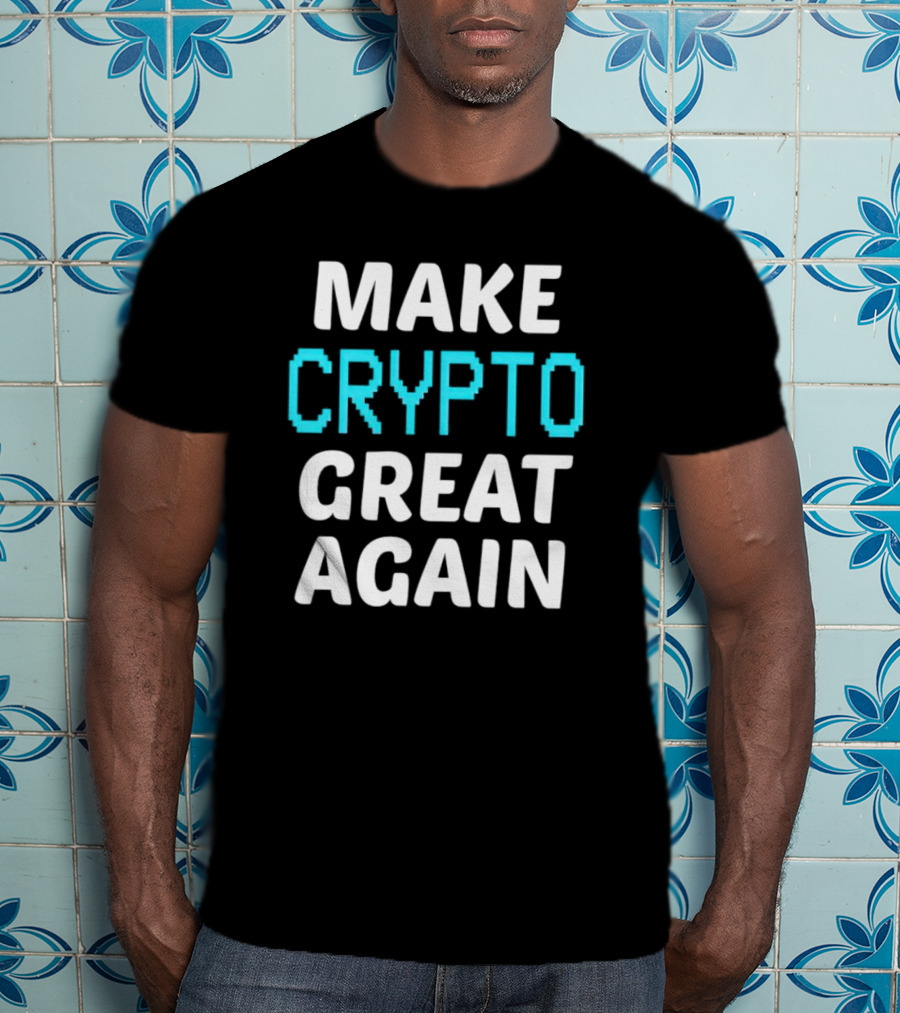 MAKE CRYPTO GREAT AGAIN Retro Pixel T-Shirt